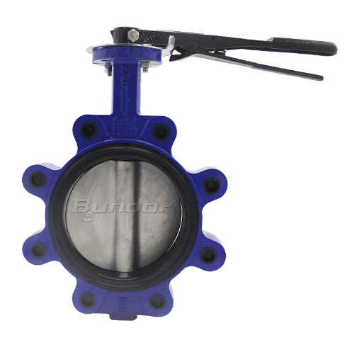 Replacebale Seat Pinless Lug Butterfly Valve1