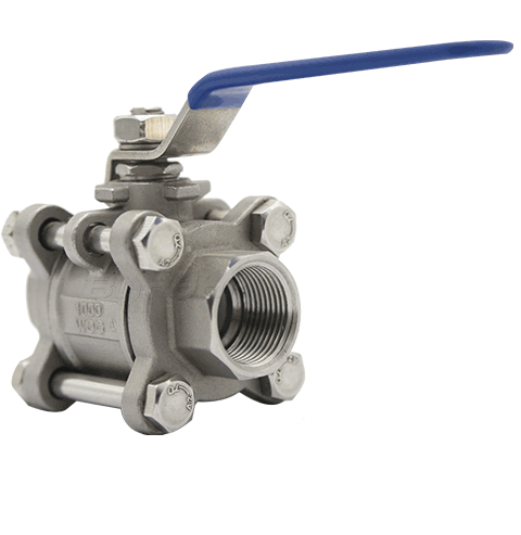 3PC Threaded Ball Valve2