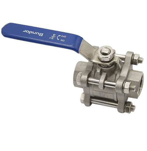 3PC Threaded Ball Valve3