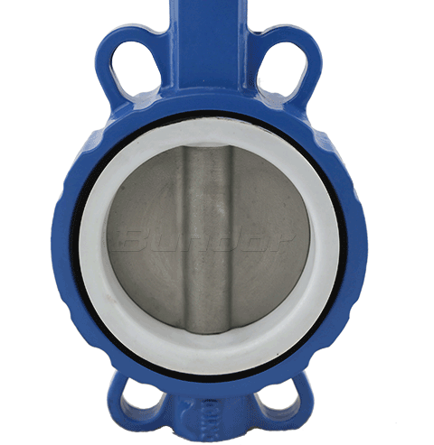 PTFE Lined Wafer Butterfly Valve2