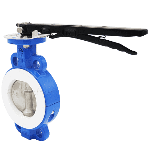 Semi PTFE-lined Butterfly Valve2