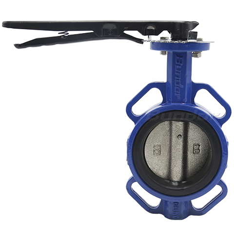 Ductile Iron Body Butterfly Valve4