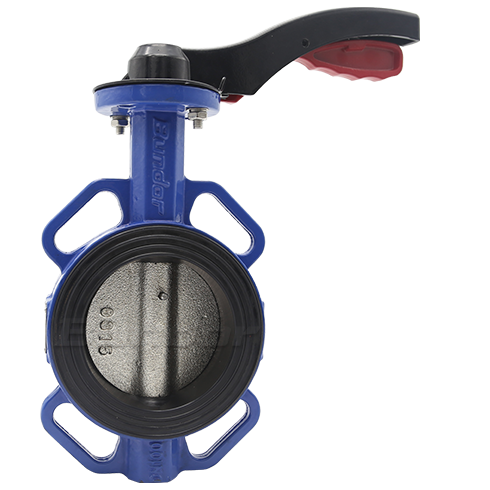 Aluminium Handle Wafer Butterfly Valve2