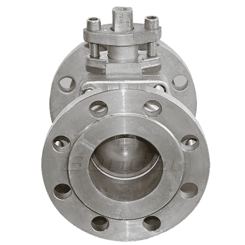 WCB Flanged Ball Valve4