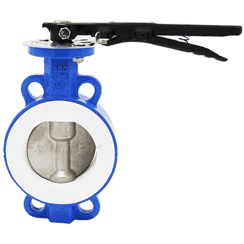 Semi PTFE-lined Butterfly Valve