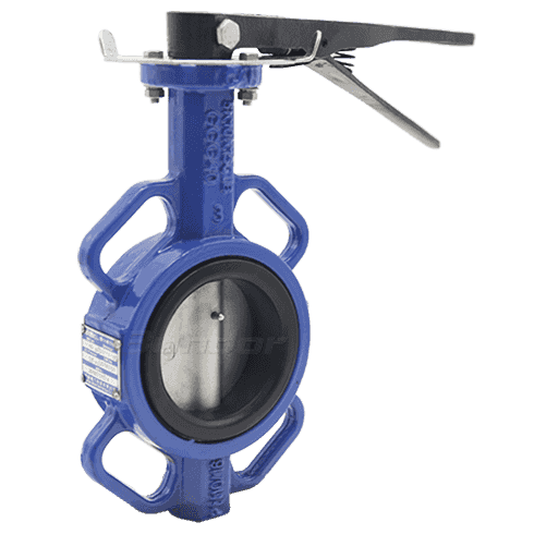 Iron Lever Butterfly Valve1