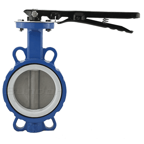 PTFE Lined Wafer Butterfly Valve1