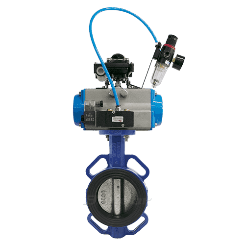 Pneumatic Butterfly Valve2