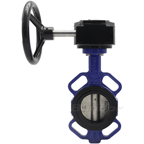 Worm Gear Operated Wafer Type Butterfly Valve3