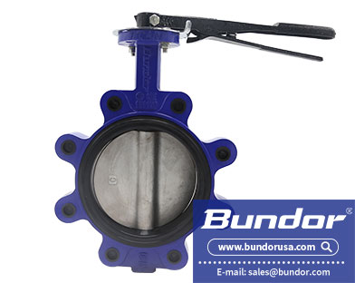 Lug butterfly valve