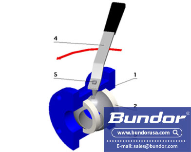 Ball valve schematic diagram