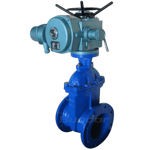 Electric soft seal gate valve