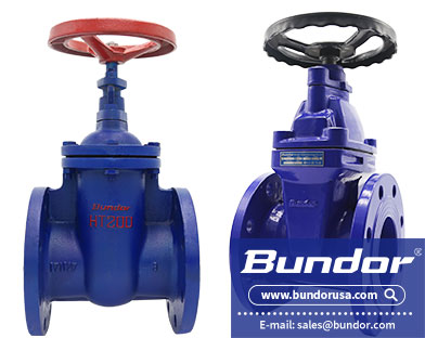 Cast iron gate valve