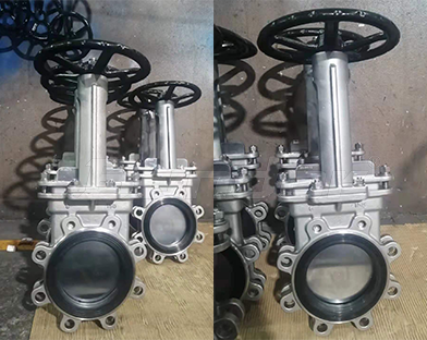 Bundor Valve Stainless Steel Knife Gate Valve Exported to Israel