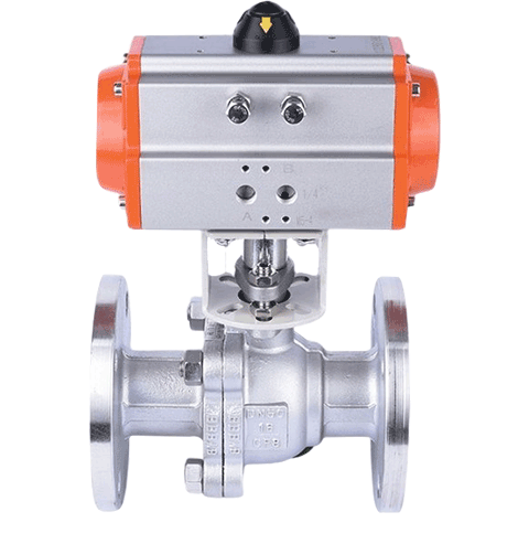 Pneumatic ball valve