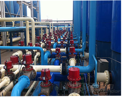What are the common valves for water treatment