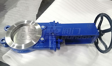 Bundor high quality knife gate valve exported to Tanzania