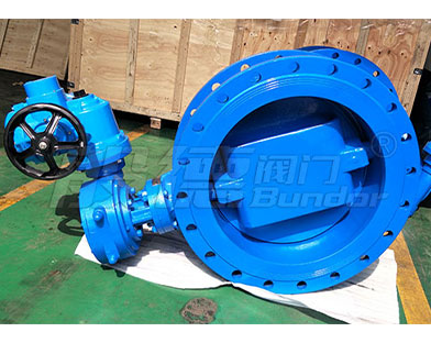 Bundor double flange eccentric butterfly valve, exhaust valve, etc. exported to Indonesia