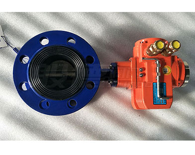 : An African company purchases Bundor explosion-proof electric flanged butterfly valve