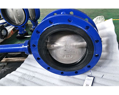Bundor Extended Stem Double Flange Butterfly Valve Exported to Malaysia