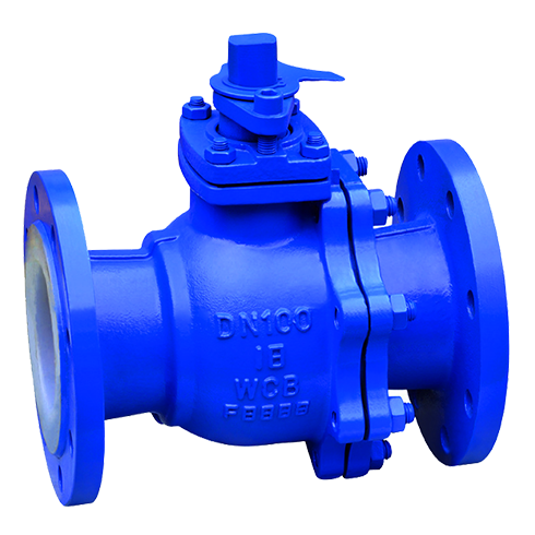 PTFE Lined Ball Valve2