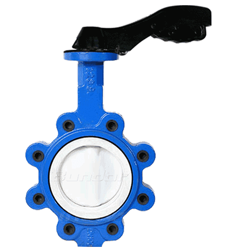 Aluminium Handle Operated Lug Butterfly Valve