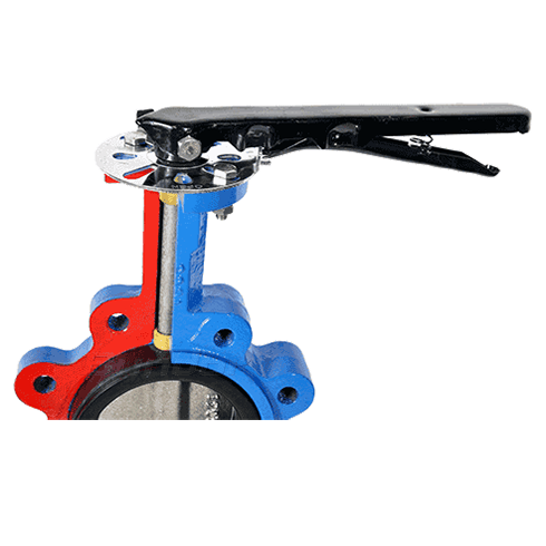 One Stem No-pin Lug Butterfly Valve3