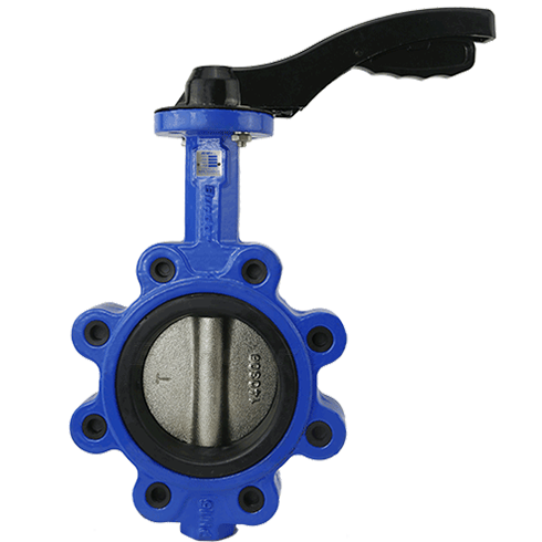 Aluminium Handle Lug Butterfly Valve1