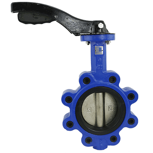 Aluminium Handle Lug Butterfly Valve3