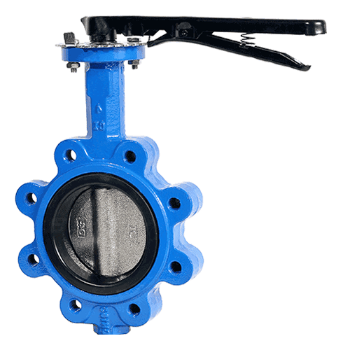 One Stem No-pin Lug Butterfly Valve1