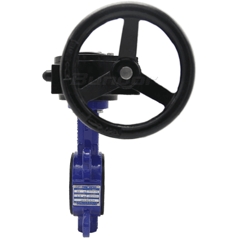 Wafer Butterfly Valve With Worm Gear2