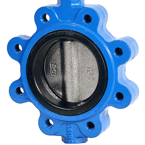 One Stem No-pin Lug Butterfly Valve4