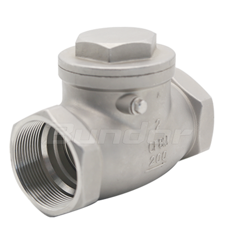 Thread swing check valve2