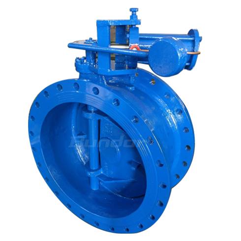 Ductile Iron Tilting Check Valve with Counterweight & Hydraulic Damper1