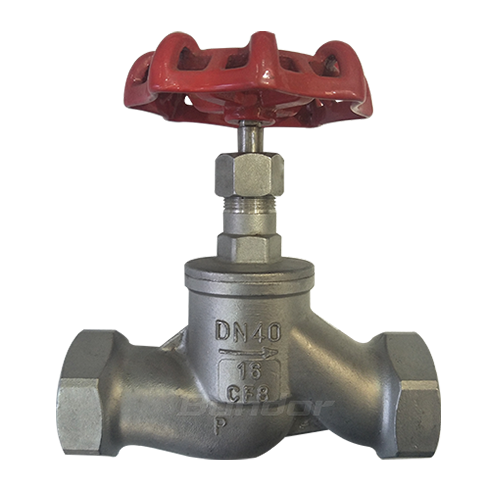 Stainless steel thread S type globe valve1