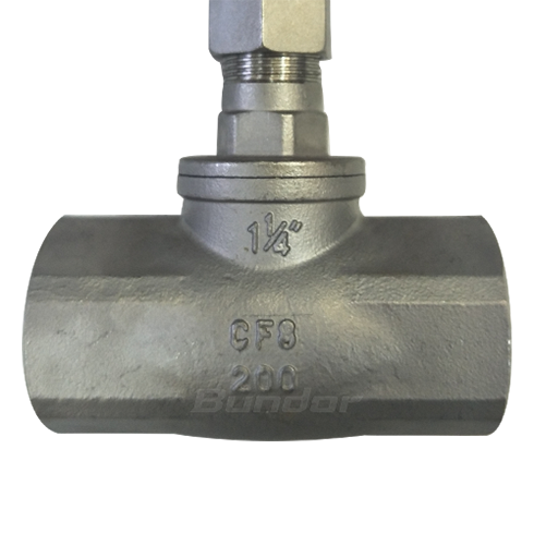 Stainless steel thread B type globe valve4