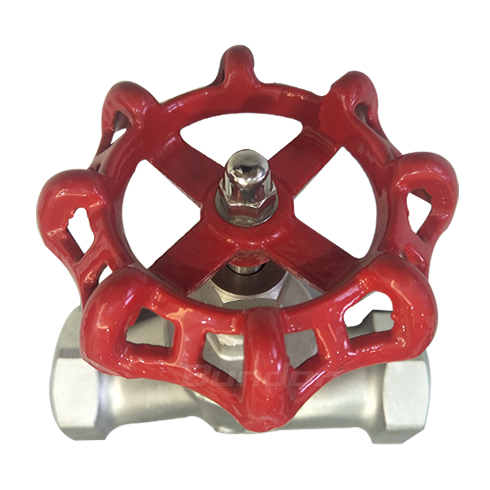 Stainless steel thread S type globe valve2