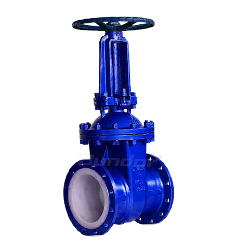 PTFE Lined Gate Valve2